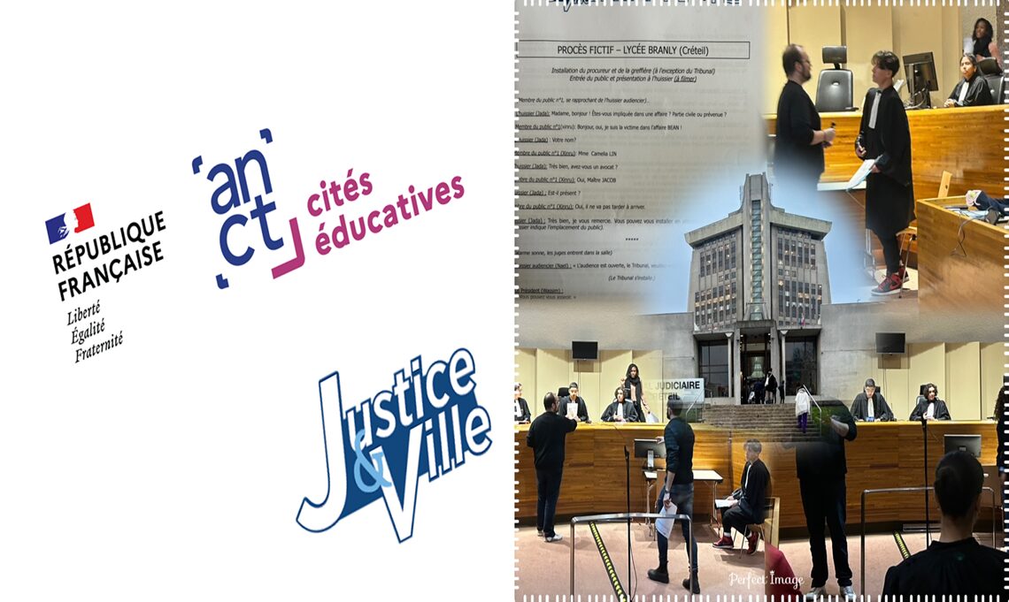 Procès fictif avec les élèves du lycée Branly de Créteil